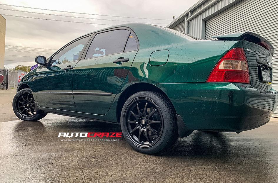 TOYOTA COROLLA ROTATE MATTE BLACK 